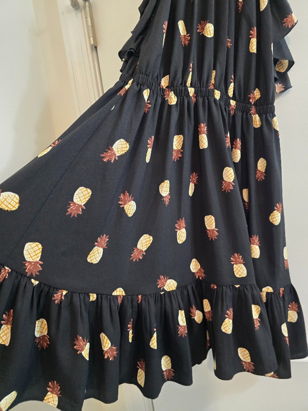 Kate Spade Pineapple Dress By the Pool - Black - Picture 4 of 9